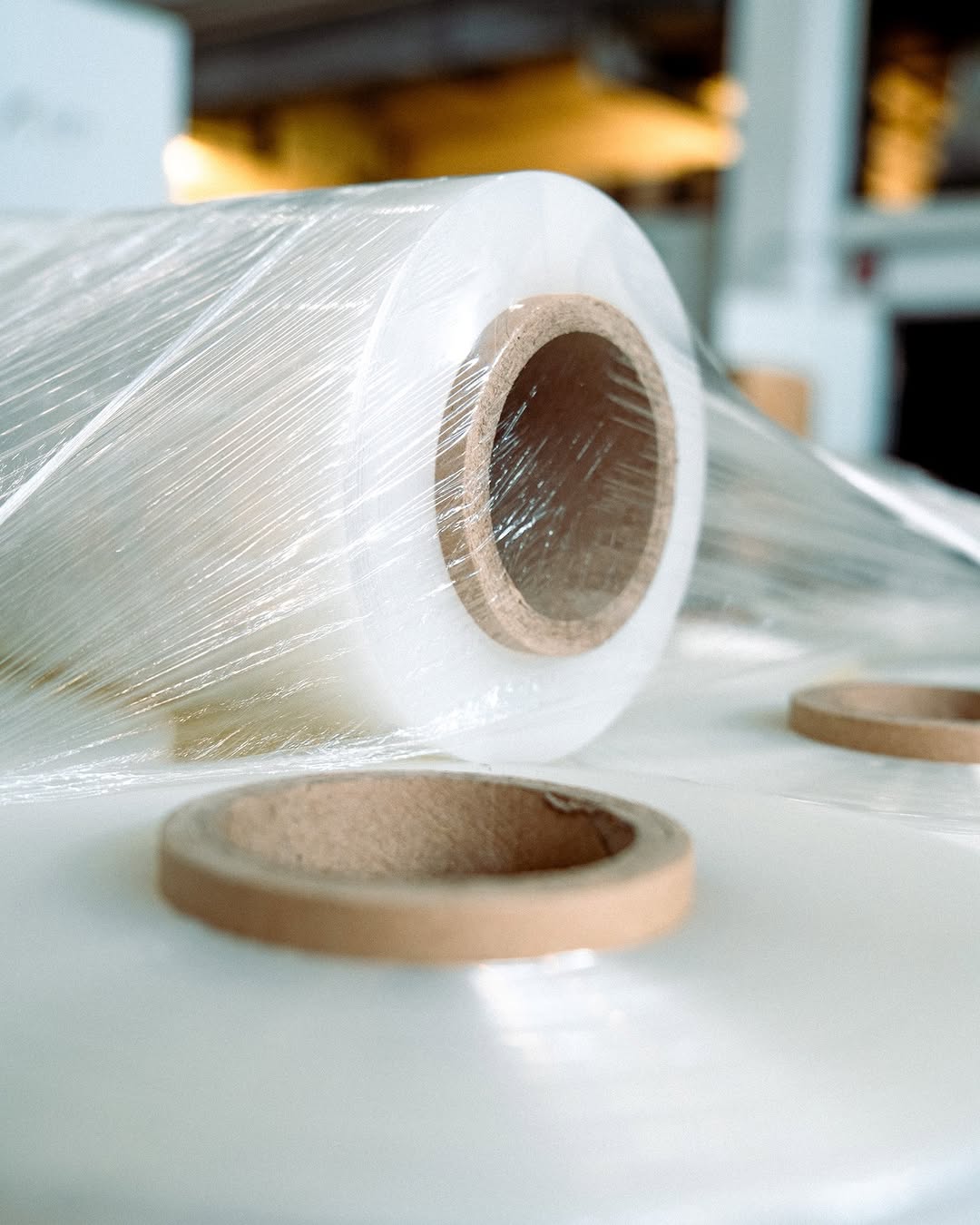 Stretchfolie Nahaufnahme